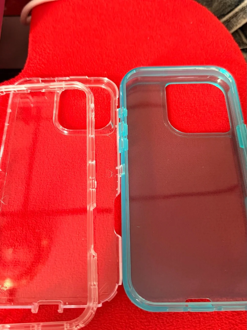 Protective Turquoise Phone Case for iPhone 16 Pro Max